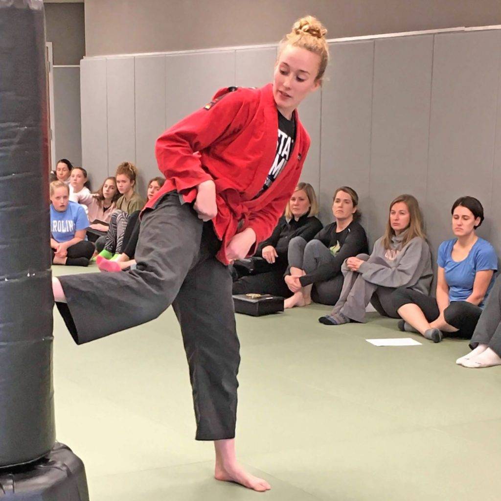 Women's Self Defense Class at the Warrior's Cove